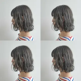 カラー パーマ ショート iplus✴ まつげ、眉毛、耳つぼのマツエク・マツパデザイン