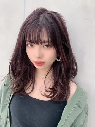 セミロング 中園 祥吾のヘアスタイル