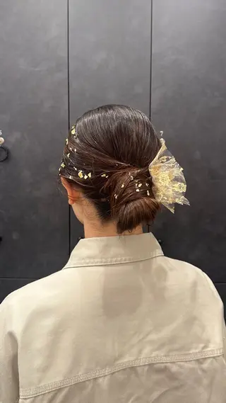 ロング ヘアアレンジ 銀座/ヘアセット シマムラ ミホのヘアスタイル