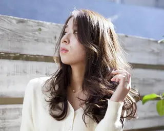 ロング カラー coupe ciseauxのヘアスタイル