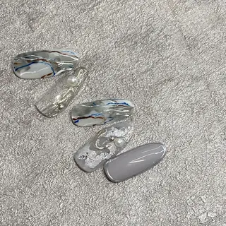 ネイル JERRIE 　 韓国ネイル/自爪育成所属・✴︎JERRIE✴︎ フィルイン対応店のネイルデザイン