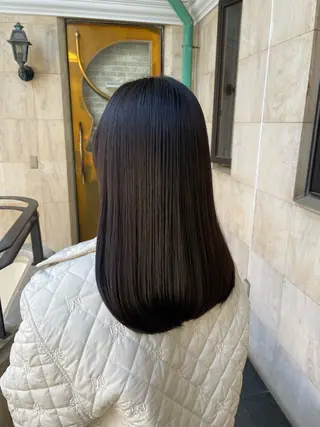 セミロング ぷつっと/レイヤー MANAMI🪿🤍のヘアスタイル