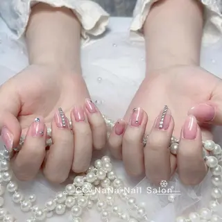 ネイル 💎CC・NaNa 韓国風ネイル🌙Cのネイルデザイン