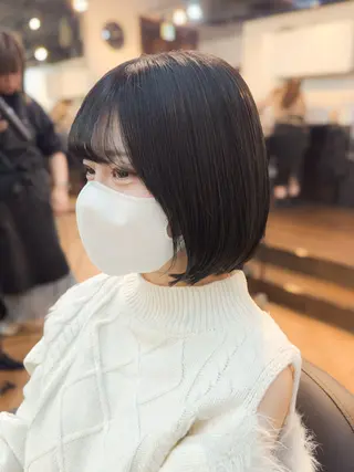 ショート ショート/ボブ ハイトーン❤️原航平のヘアスタイル