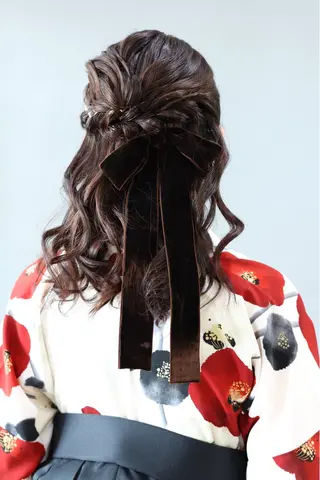 ミディアム ヘアアレンジ 石垣廣乃 /Hironoのヘアスタイル