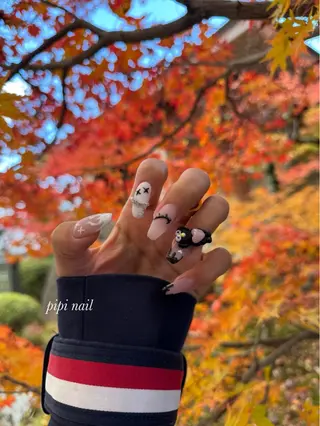 ロング pipi nailのネイルデザイン