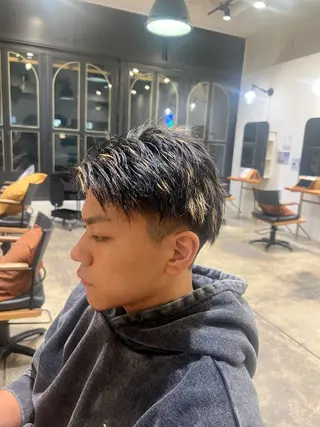 メンズ メンズカット募集 笹岡悠真のヘアスタイル