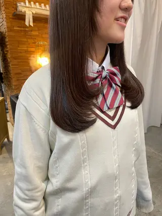 ミディアム 顔周りカット 🎀サヤカ🎀のヘアスタイル