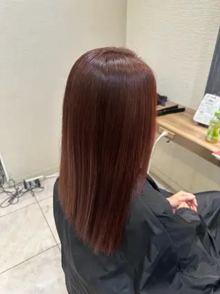 セミロング 海外風/メイク/ ハイトーン🇺🇸のヘアスタイル