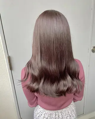 ロング カラー ベージュカラー💖 やすひろのヘアスタイル