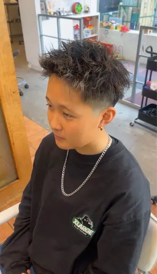 パーマ メンズ STAGE所属・ニュアンスパーマ/ 本厚木/NAOAKIのヘアスタイル