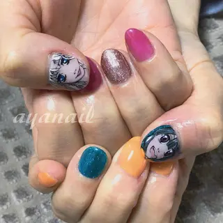 ネイル recette-ルセット-(美容室H.A.Co内)所属・OISHI .Aのネイルデザイン