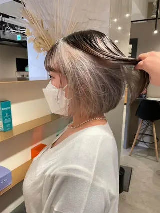 ミディアム カラー メンズ特化⚜️ 藤原あずさのヘアスタイル