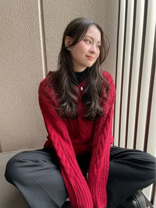 ロング 平 一裕のヘアスタイル