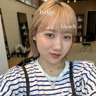 カラー このか/似合わせ/ 透明感/ダブルカラーのヘアスタイル