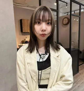セミロング 🌼FERIA梅田 shiho🌼のヘアスタイル