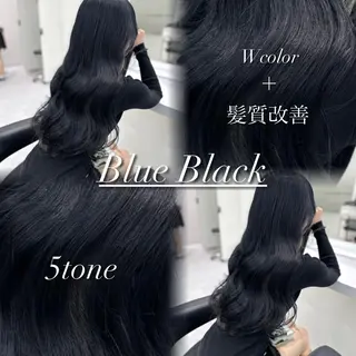 ロング カラー ヘアアレンジ 韓国レイヤーカット /韓国トレンドカラーのヘアスタイル