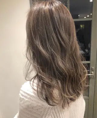 ロング カラー ヘアアレンジ 永井 亜実のヘアスタイル