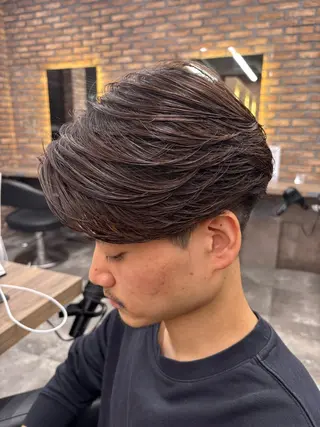 メンズ フェザーパーマ職人 🪽yutoのヘアスタイル