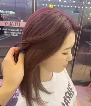 ロング カラー UNDER vr 【アンダーバー】のヘアスタイル