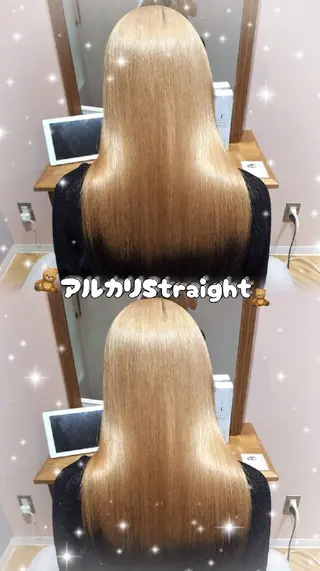 ロング 艶髪縮毛矯正🪽💫 安田彩愛のヘアスタイル