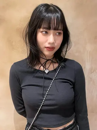 ミディアム lot所属・大阪/心斎橋 lot mikuのヘアスタイル