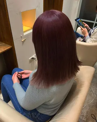 ショート カラー 艶髪カラー😊 西久保光✂️のヘアスタイル