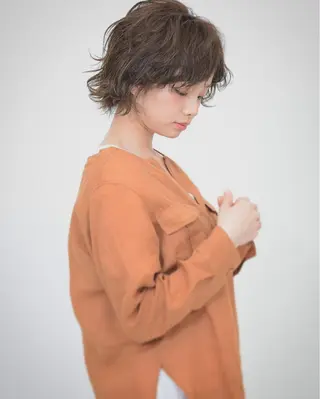ショート 圧倒的美髪ストレート ツダケイタロウのヘアスタイル