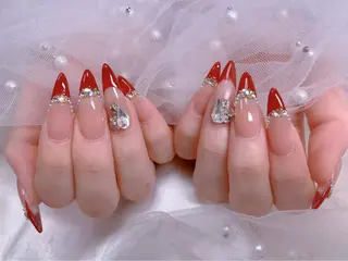 ネイル U・mi nail salon【長さ出し/パラジェル/持ち込み/定額ネイル/学割U24】所属・Uminail ゆうゆうのネイルデザイン