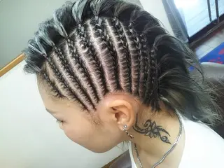 ヘアアレンジ ロング キッズ マツエク・マツパ scamp ★のヘアスタイル