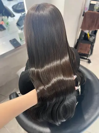 ロング カラー 韓国レイヤー×モテ髪 /MITSUKI🤍のヘアスタイル