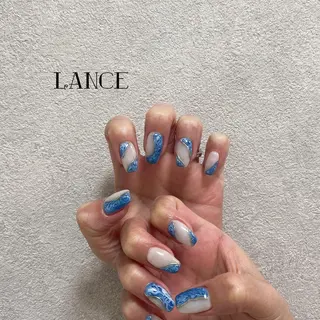 ミディアム ネイル Lance nailのネイルデザイン