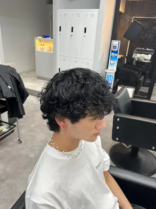 カラー メンズパーマ北千住 学生人気No.1登坂のヘアスタイル