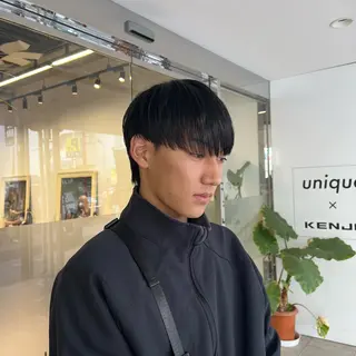 メンズ 透明感カラー/ボブ / MARIE🍇のヘアスタイル