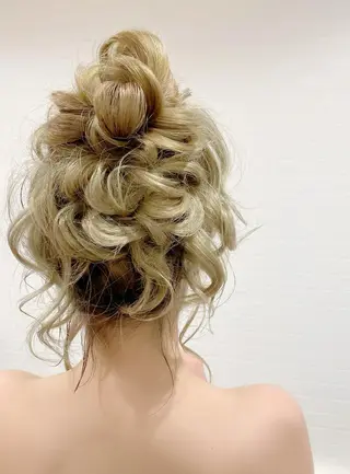 ヘアアレンジ GRANLUSSO 〜グランルッソ駅前店所属・木口 嘉美のヘアスタイル