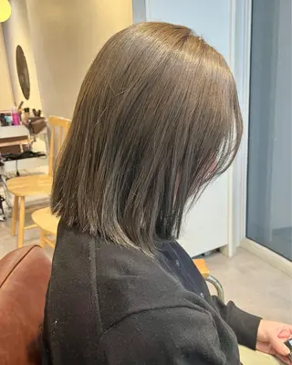 ミディアム カラー 山村 野々羽のヘアスタイル
