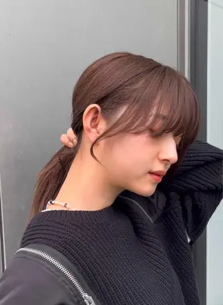 セミロング 🌫️大人韓国ヘア 🌫️naoyaのヘアスタイル