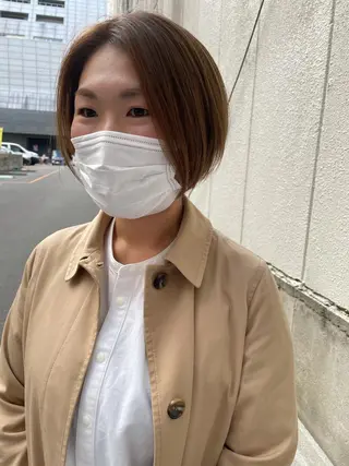 ショート さの あやねのヘアスタイル