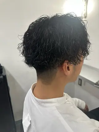 パーマ メンズ 篠崎 佑季のヘアスタイル