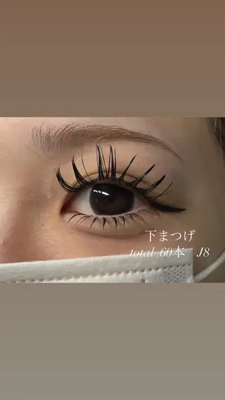 マツエク・マツパ Eyelash & Nail 福岡天神　MAXKELLY所属・オ ノのマツエク・マツパデザイン