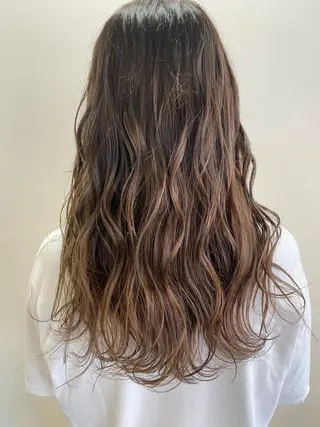ロング ブリーチなしWカラー 🎀韓国ヘア/amiのヘアスタイル