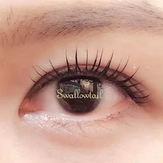 パーマ スワロウ テイルのマツエク・マツパデザイン