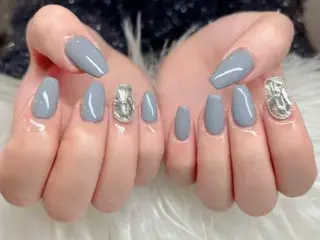 ネイル Hana Bloom Nail💜Akiのネイルデザイン