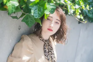 ミディアム カラー 個室髪質改善サロンHANARE by youreshair 神楽坂所属・似合わせ×髪質改善| 矢島沙織のヘアスタイル