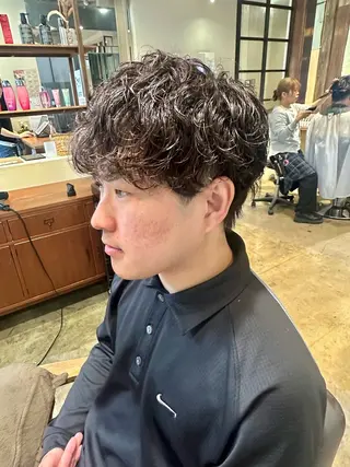 パーマ メンズ 園冬稀/メンズカット /メンズパーマのヘアスタイル