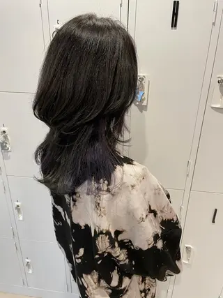 セミロング カラー 沖縄/ヘアアレンジ /ナカノのヘアスタイル