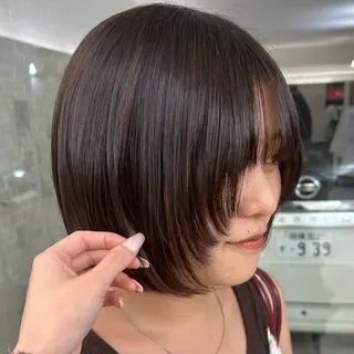 ショート レイヤーカット/ボブ 🪐花木 香菜のヘアスタイル