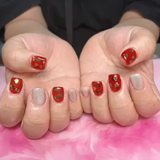 ミディアム hs nail salonのネイルデザイン