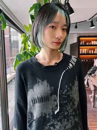 ショート カラー 🧡色落ちまで2度綺 麗なカラー🧡ヨシキのヘアスタイル