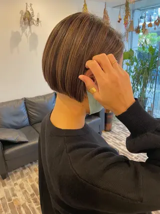 ショート カラー m ā l o.🌷 サカモトマイコのヘアスタイル